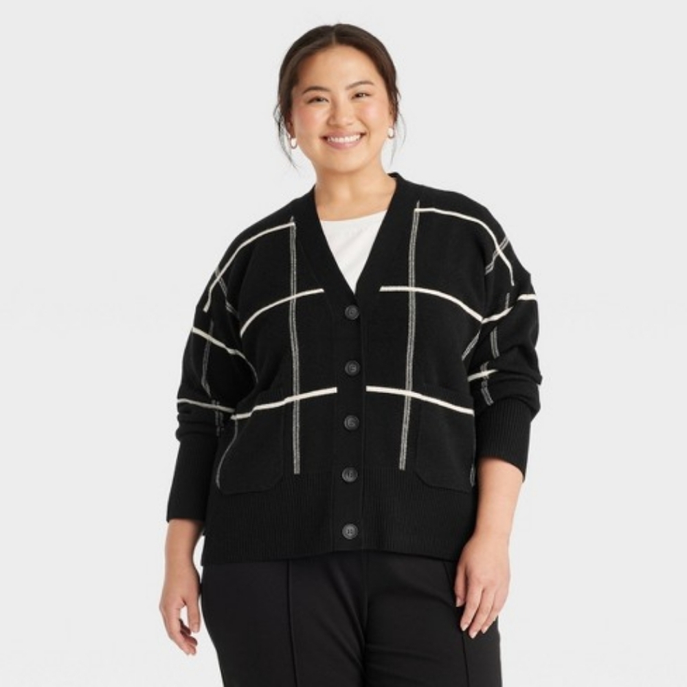 a new day Cozy Knit Everyday Cardigan, Size S